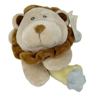 Russ Baby Noah's Friends Musical Pulldown Plush Lion New